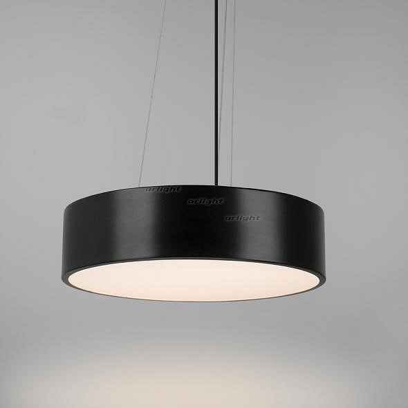 Накладной светильник Arlight SP-TOR-PILL-R400-25W Day4000 (BK 120 deg) 022996(1)