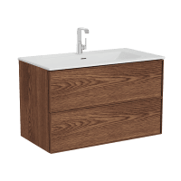 Тумба с раковиной Vitra Metropole Edge 100 67156 грецкий орех