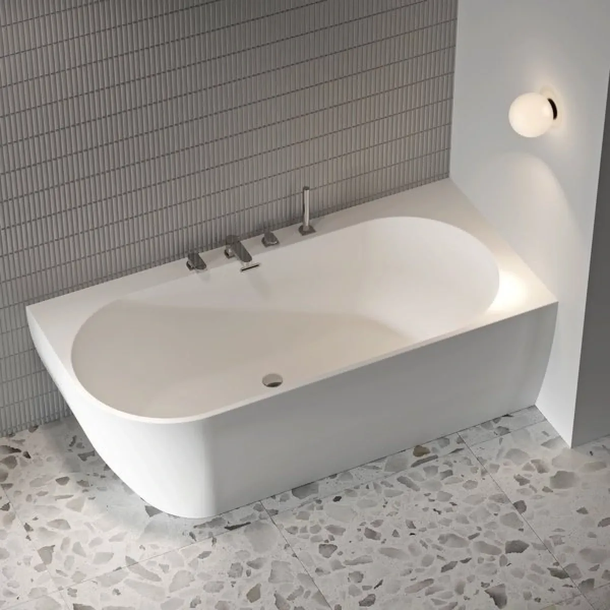 Акриловая ванна Ravak Freedom Corner XC00100040 170x80 см R, угловая, белый