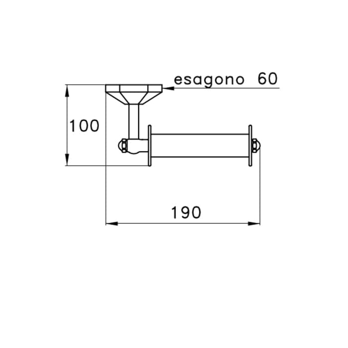 Держатель туалетной бумаги Stella Eccelsa EC 10015 AU00 золото