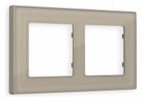 Рамка на 2 поста Ambrella Volt Arctic AF580362