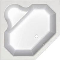 Акриловая ванна Aquatek Лира 148x148 см LIR150-0000032, белый