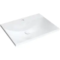 Раковина 60x42 см Omnires Naxos NAXOSF600BP