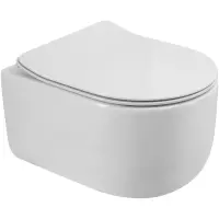 Унитаз подвесной BelBagno Soft BB084CH-TOR безободковый, торнадо, белый