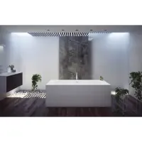 Ванна из литьевого мрамора Cezares Titan TITAN-VARIO-190-90-CNT 190x90 см, отдельностоящая, белый