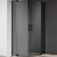 Душевой уголок Cezares Slider 100x100 SLIDER-R-2-90/100-GRIGIO-NERO