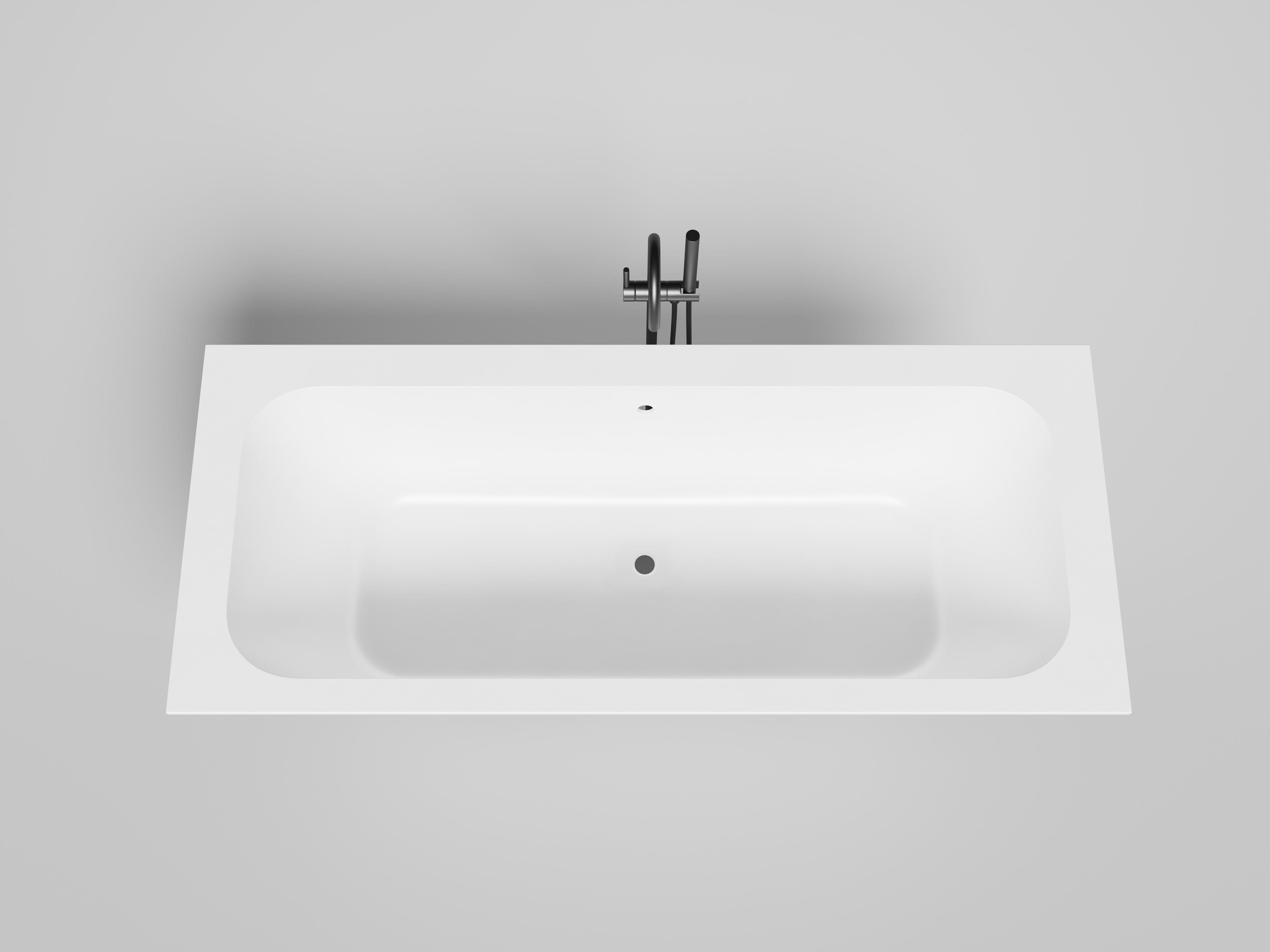 Ванна из искусственного камня Salini Orlando Axis 190x80 103221M