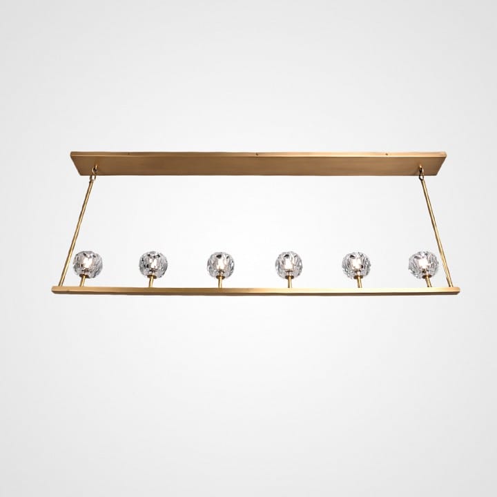 Светильник на штанге Imperiumloft RH Boule De Cristal Linear 40,1222