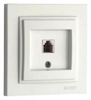 Розетка телефонная RJ-11 Mono Electric Despina 102-010005-124