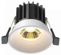 Встраиваемый светильник Maytoni Round DL058-7W2.7K-W