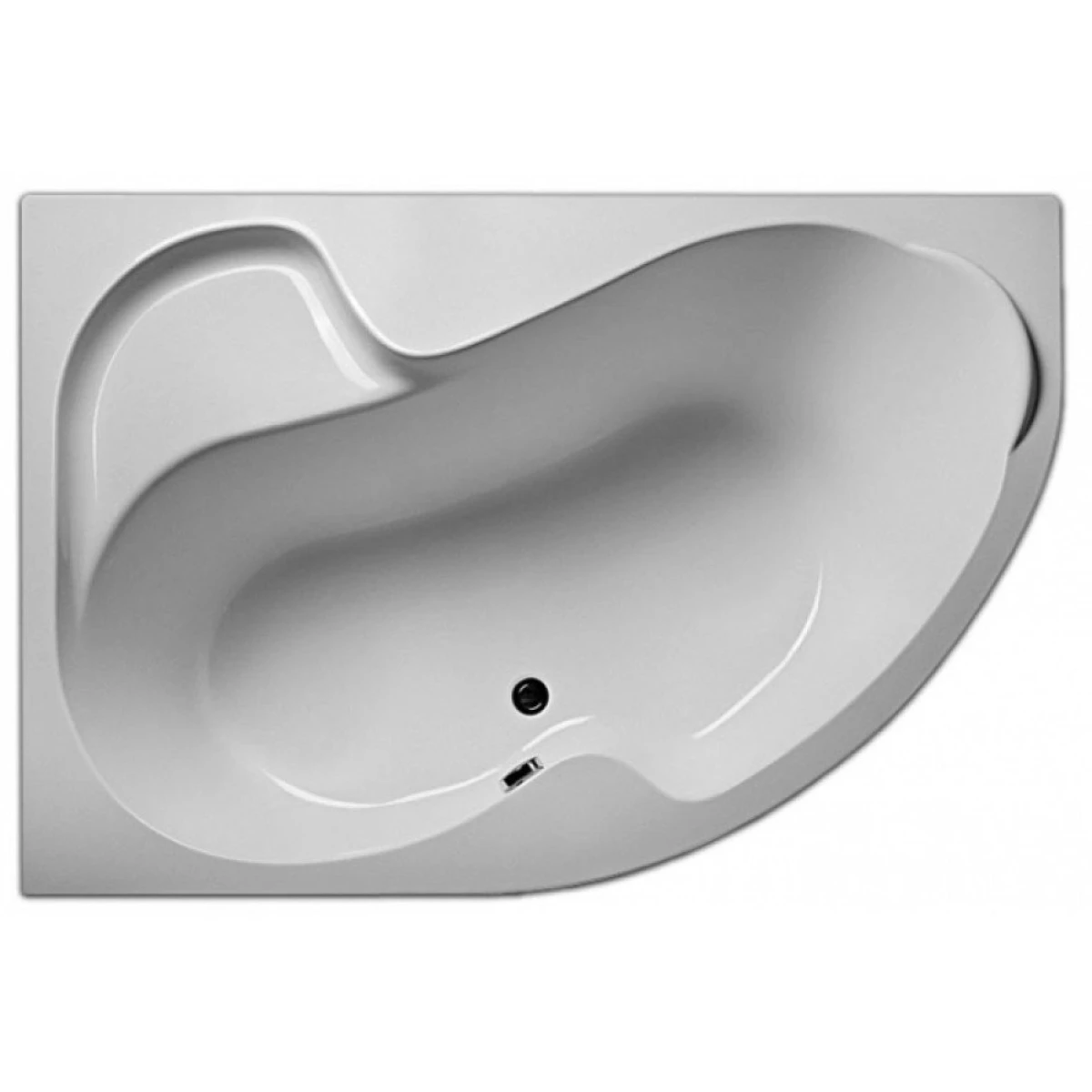 Акриловая ванна 160x105 см L Marka One Aura 01ау1610л