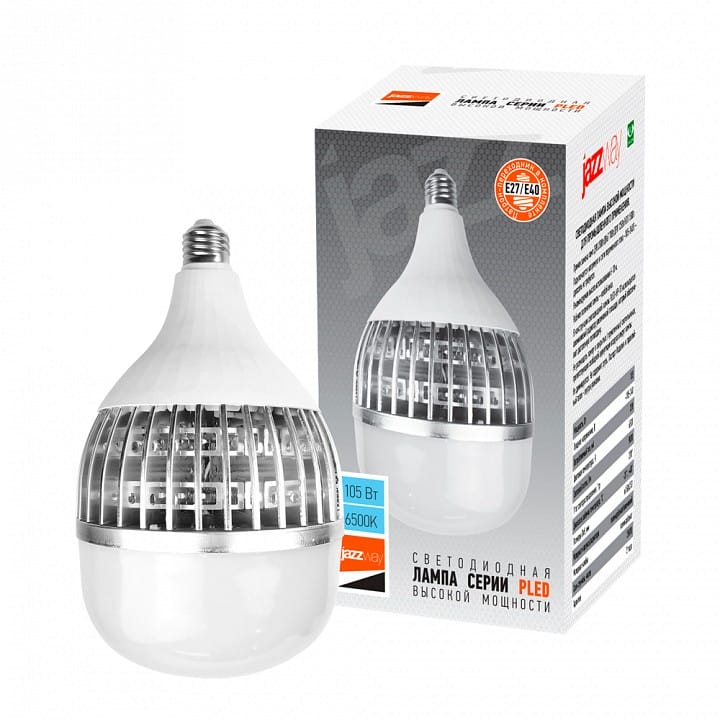 Лампа накаливания Jazzway  E14, E27 105Вт 6500K PLED-HP-TR150 105w 6500K  E27/E40