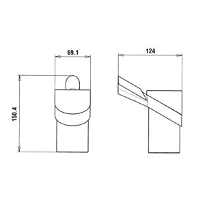 Подстаканник Paini Morgana 73CR041VR