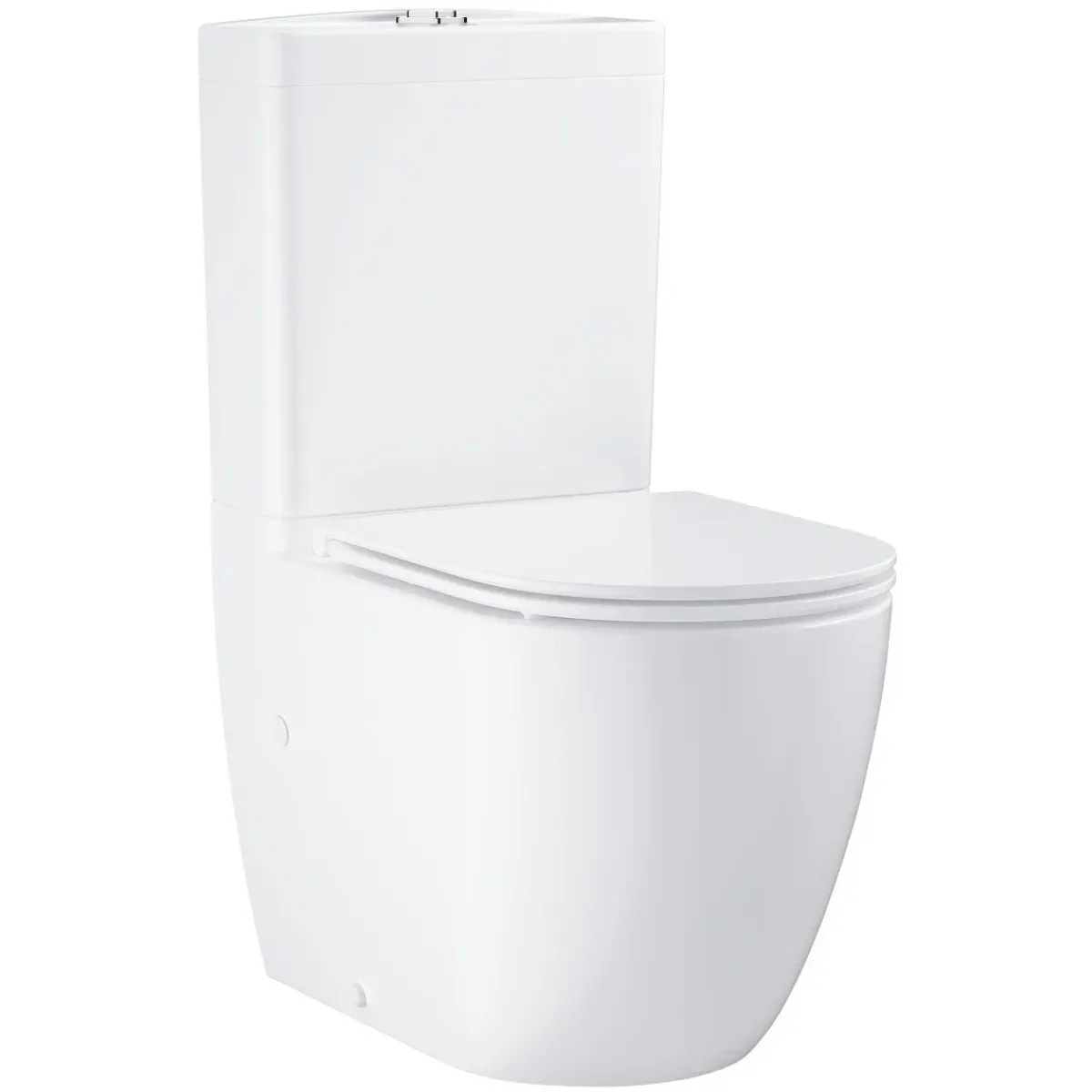 Унитаз напольный Grohe Bau Ceramic 39910000 безободковый, без бачка, альпийский белый