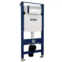 Инсталляция для унитаза IDDIS Optima Home OPH00GCi32K с кнопкой смыва, хром