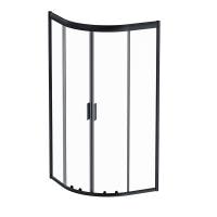 Душевой уголок 90x90 AM.PM Gem 1/4 Rond W90G-401-090BT черный