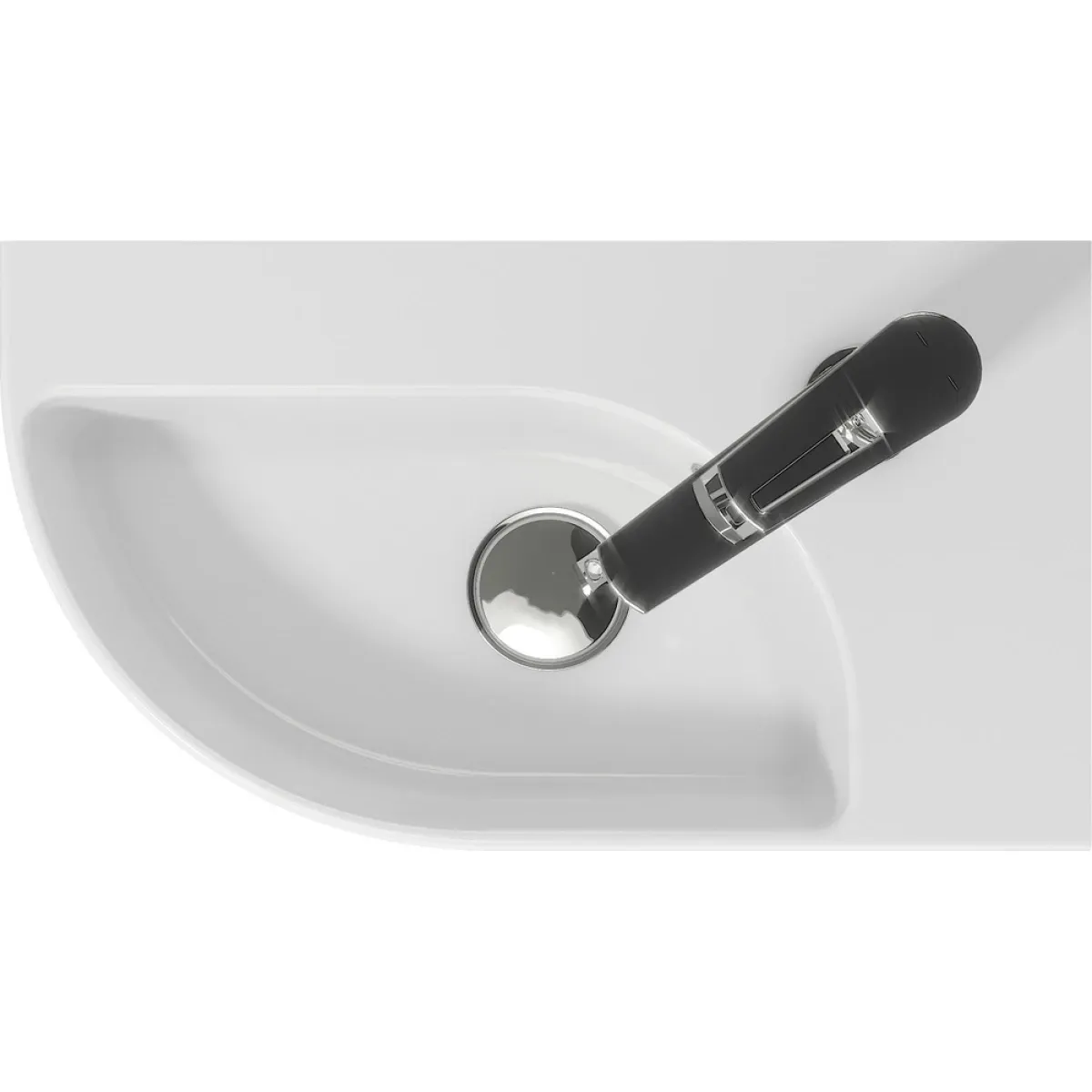 Раковина 45,5x25 см Cersanit Cameo UM-CAM45/1-w