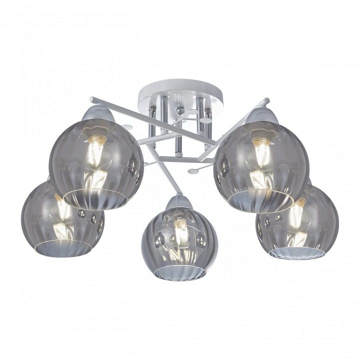Потолочная люстра Arte Milano AMALFI-326508 326508/5 WH+CR