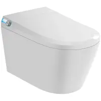 Электронный унитаз-биде подвесной Grossman Grossman GR-5702 импульсный, безободковый, с сиденьем микролифт, белый