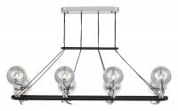 Подвесная люстра LUMINA DECO MARSEO LDP 9110-8-PR BK+CHR