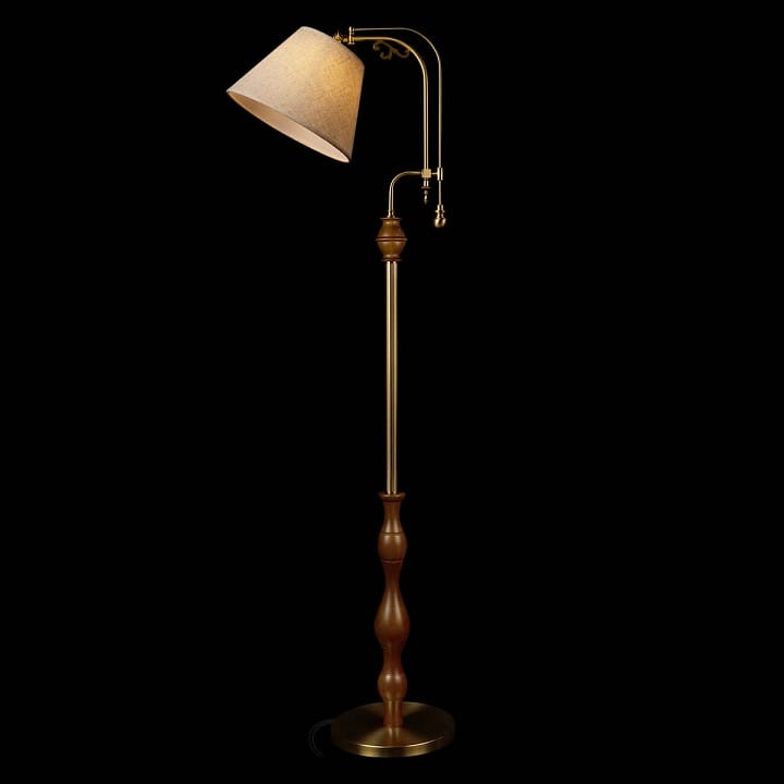 Торшер Loft it Elaine 10569F Dark wood