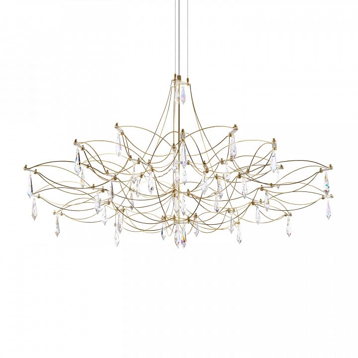Подвесная люстра Loft it Mira 10590/1000 Gold Asfour