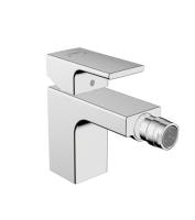 Смеситель для биде hansgrohe Vernis Shape 71211000 со сливным гарнитуром хром