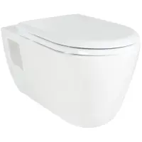 Унитаз подвесной Creavit Patera TP32800000 с функцией биде, белый