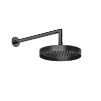 Верхний душ Gessi Anello 63448#707 матовый черный металл