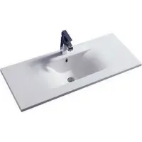 Раковина CeramaLux JY-807-90 91x46 см, накладная, белый