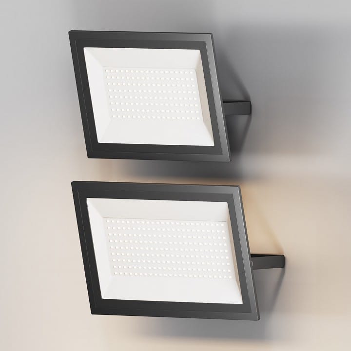 Настенно-потолочный прожектор Maytoni Outdoor Поток FL001-L150B4K