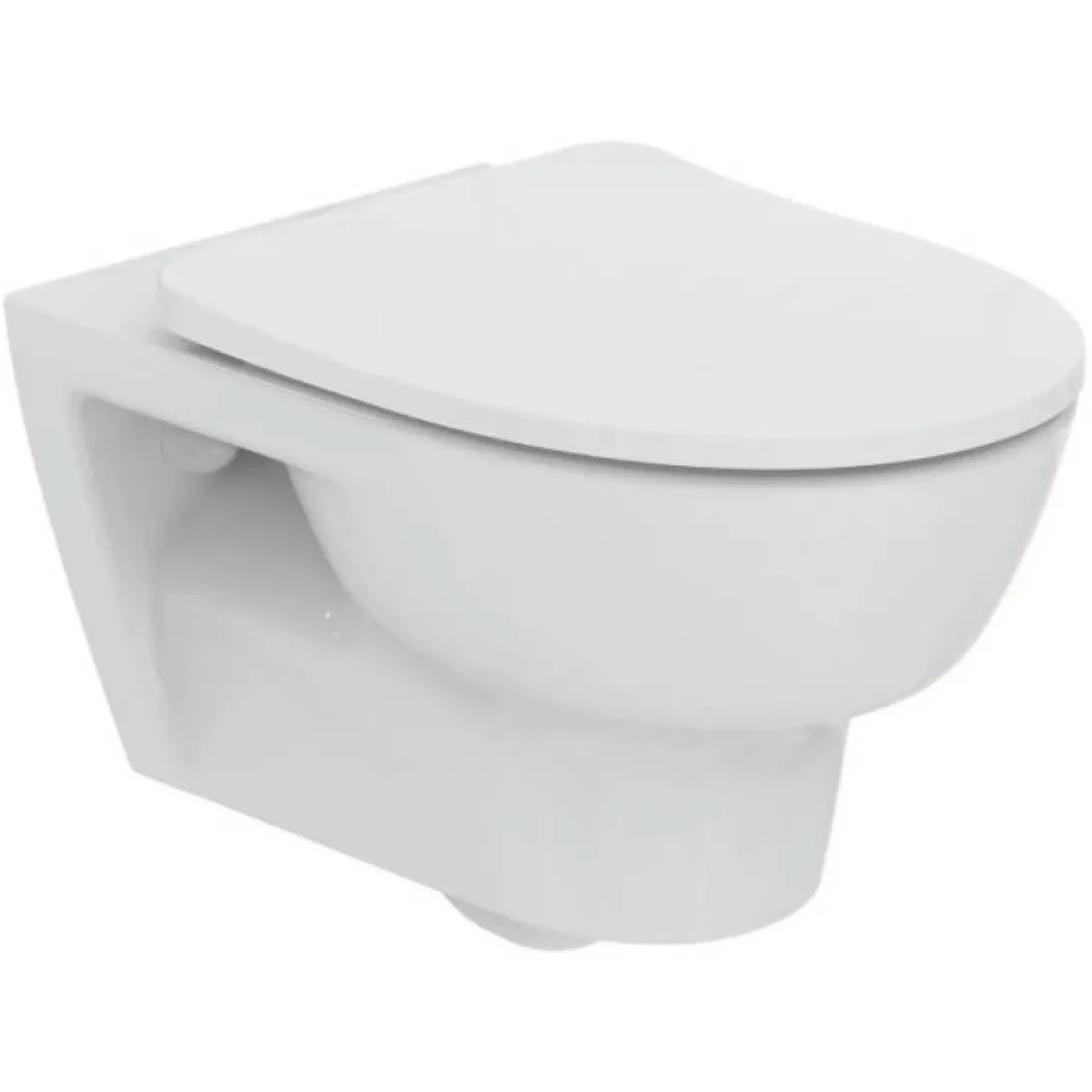 Унитаз подвесной Ideal Standard Esedra T365701 безободковый, с сиденьем микролифт, белый