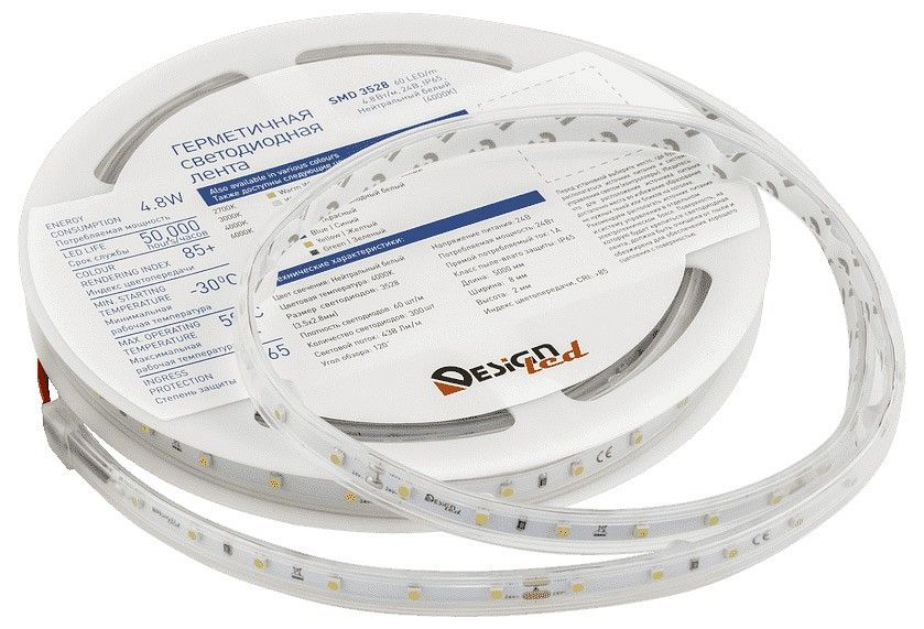 Лента светодиодная DesignLed DSG360 DSG360-24-NW-65