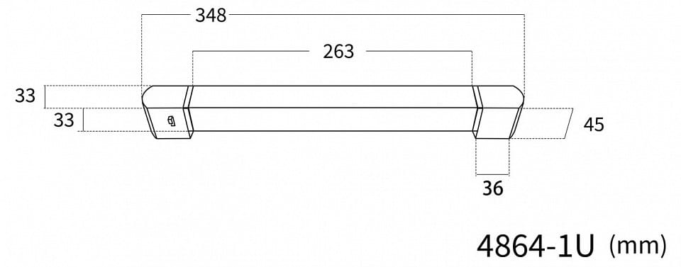 Накладной светильник Favourite Practica 4864-1U
