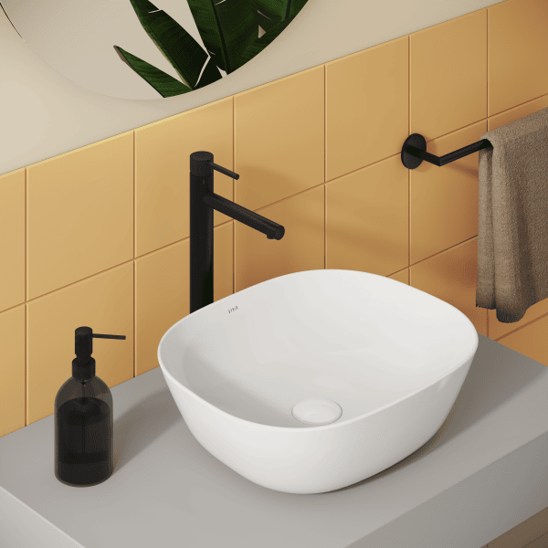 Смеситель для раковины Vitra Origin A4255836WTC черный матовый