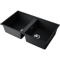 Кухонная мойка Omoikiri Kitagawa 83-2-U 4993811 графит