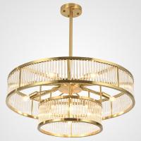 Люстра на штанге Imperiumloft RH Marais Round Chandelier D80 40,2668