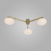 Потолочная люстра Eurosvet Opaline 70220/3 латунь
