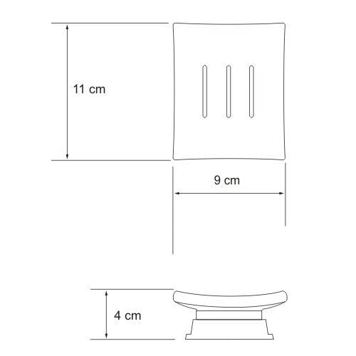 Мыльница WasserKRAFT Amper K-5429BLACK