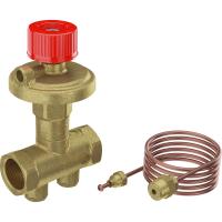 Клапан балансировочный Giacomini R206С-1 автоматический DN20 (3/4") ВВ, Kvs-2.4м3/ч, 5-30 кПа