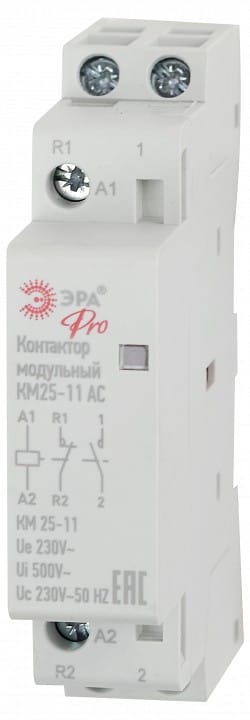 Контактор модульный Эра КМ NO-902-293