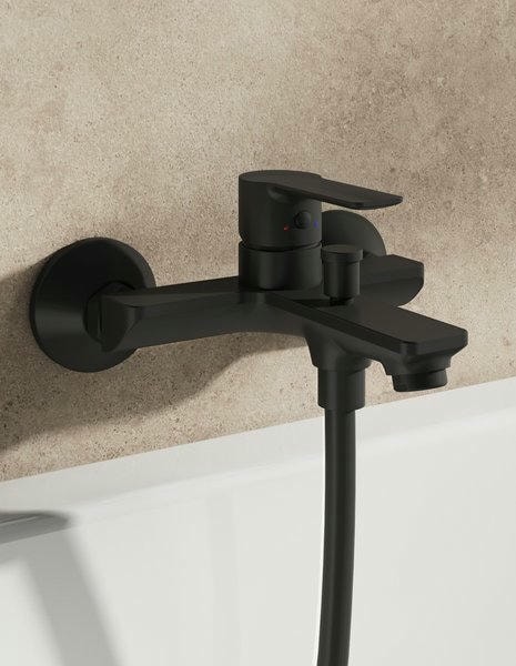 Смеситель для ванны Ravak Solar SL 022.20BL X070491 черный