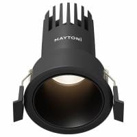 Встраиваемый светильник Maytoni Technical Омут DL116-10W-4K-B