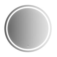 Зеркало 80 см AM.PM X-Joy M85AMOX0801WG с контурной LED-подсветкой ИК- сенсором круглое