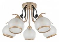 Потолочная люстра Arte Milano AMALFI-323306 323306/5 FG+BK
