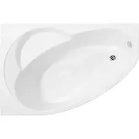 Акриловая ванна 150x100 см L Vagnerplast Flora VPBA151FLA3LX-04