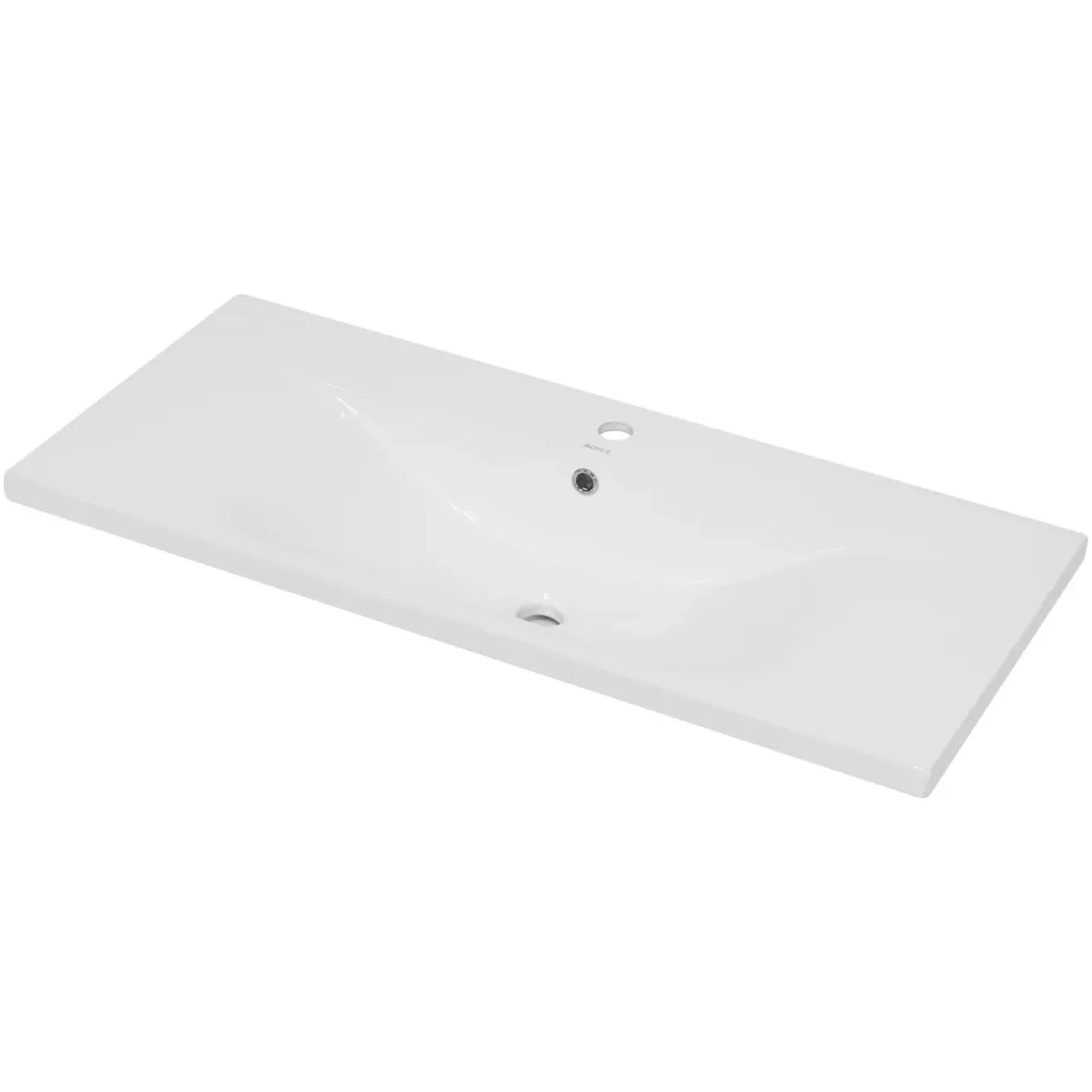 Раковина Misty Abby RCW-1403100WH 101x46,5 см, накладная, белый