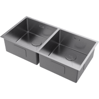 Кухонная мойка Omoikiri Taki 86-2-U/IF 4993791 нержавеющая сталь