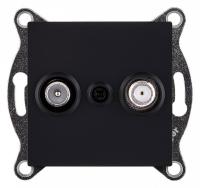 ТВ-розетка и SAT-розетка оконечная без рамки Kollinger  REA-035BM