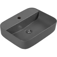 Раковина-чаша Aquatek Вега AQ5506-MG 50x39,5 см, накладная, серый матовый